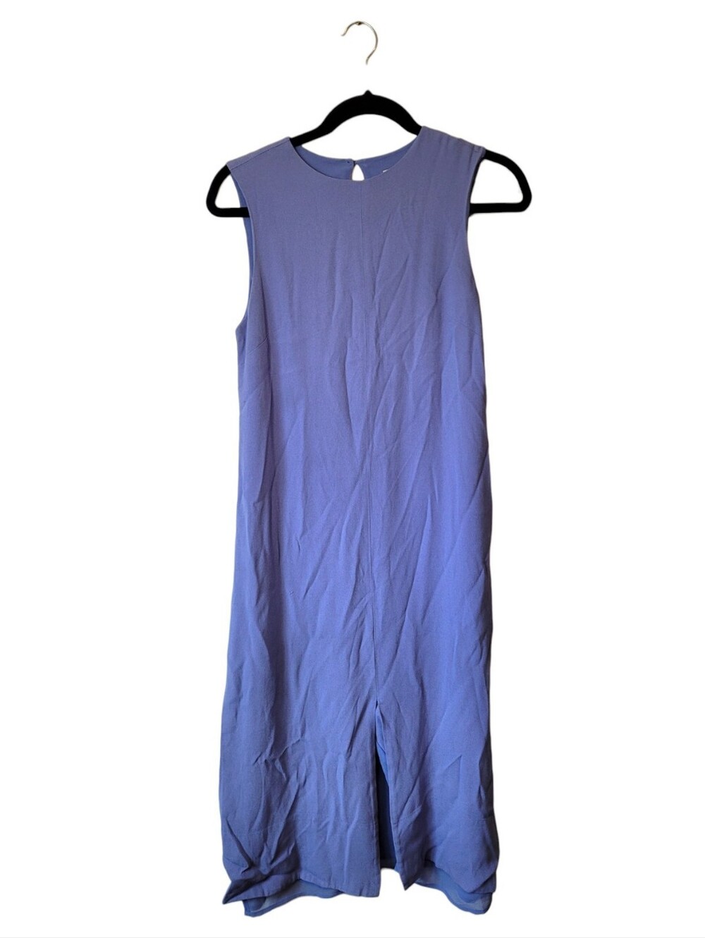Lewit Sleeveless Periwinkle Midi Shift Dress Size 4